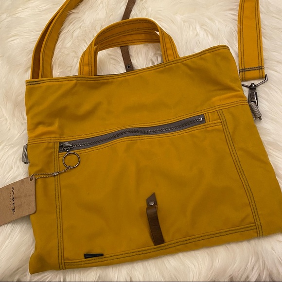 Moop Paperback Handbag Purse Waxed Canvas Tote Clutch - Picture 2 of 6